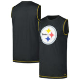 Pittsburgh Steelers New Era Tank Top Black