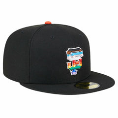 San Francisco Giants New Era 2024 Pride On Field 59FIFTY Fitted Hat - Black Hats