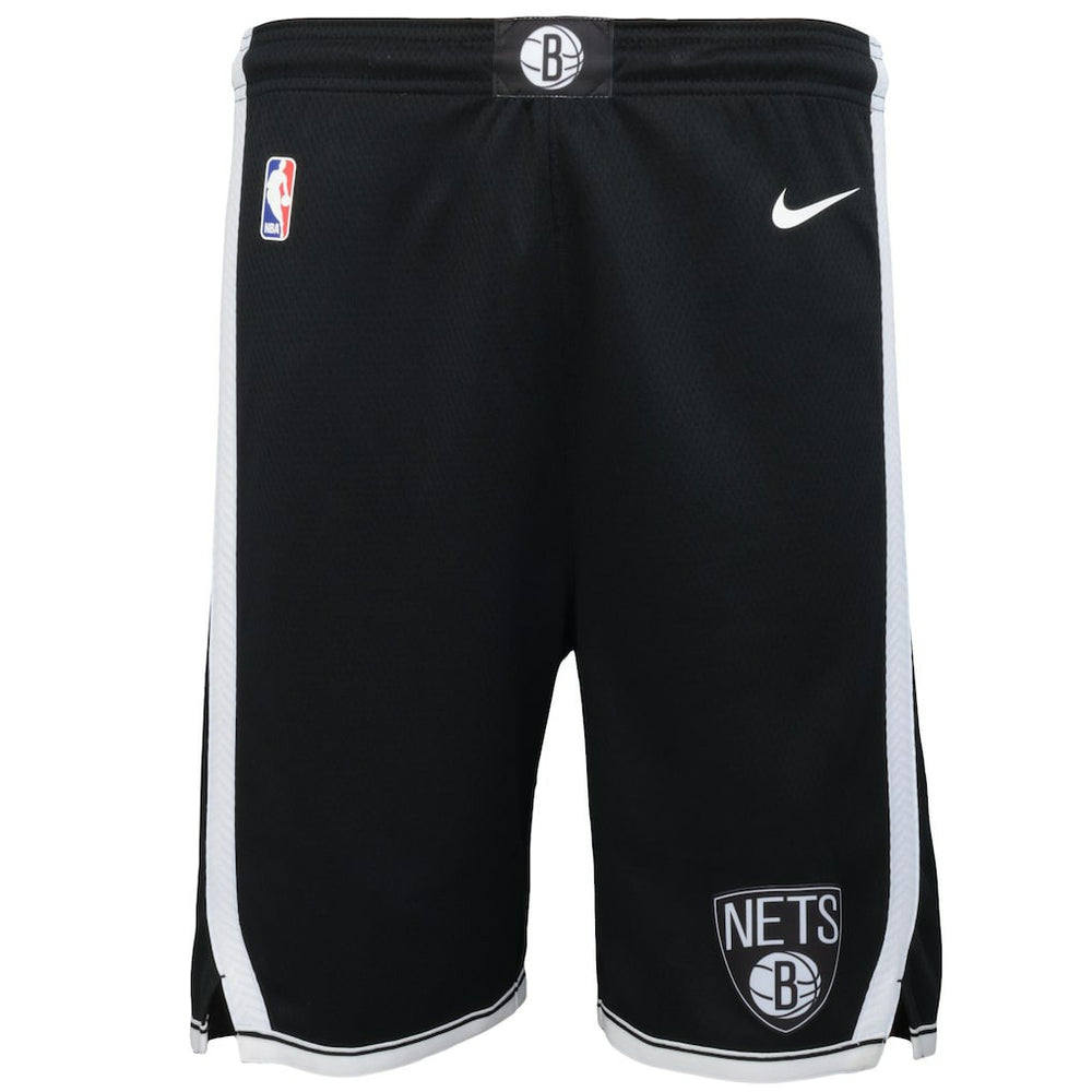 Brooklyn Nets Youth Swingman Performance Shorts Black Icon Edition
