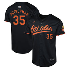 MLB Adley Rutschman Baltimore Orioles Nike Youth Alternate Limited Player Jersey - Black
