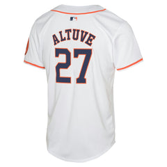 MLB Jose Altuve Houston Astros Nike Youth Home Limited Player Jersey - White