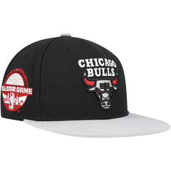 Chicago Bulls Core Snapback Hat Black/Gray