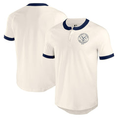 Detroit Tigers Darius Rucker Collection by Fanatics Henley Raglan T-Shirt - White T-shirts