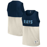 Tampa Bay Rays Darius Rucker Collection by Fanatics Colorblock Tank Top - Navy Tanks
