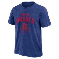 Atlanta Braves Darius Rucker Collection by Fanatics Cooperstown Collection Washed T-Shirt - Black T-shirts