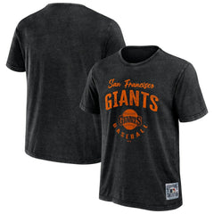 San Francisco Giants Darius Rucker Collection by Fanatics Cooperstown Collection Washed T-Shirt - Black T-shirts