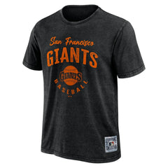 San Francisco Giants Darius Rucker Collection by Fanatics Cooperstown Collection Washed T-Shirt - Black T-shirts