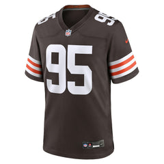 NFL Myles Garrett Cleveland Browns Team Game Jersey - Brown