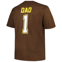 San Diego Padres Profile Big & Tall #1 Dad T-Shirt - Brown T-shirts