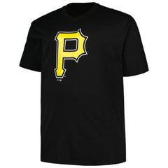 Pittsburgh Pirates Profile Big & Tall #1 Dad T-Shirt - Black T-shirts