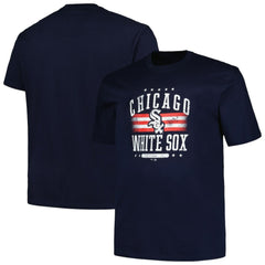 Chicago White Sox Profile Big & Tall Americana T-Shirt - Navy T-shirts