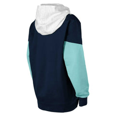 NHL Seattle Kraken Youth Champion League Fleece Pullover Hoodie - Ash/Deep Sea Blue
