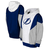 NHL Tampa Bay Lightning Youth Champion League Fleece Pullover Hoodie - Ash/Blue