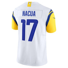 NFL Puka Nacua Los Angeles Rams Vapor F.U.S.E. Limited Jersey - White