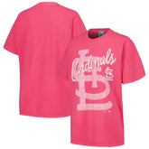 St. Louis Cardinals '47 Women's Dopamine Tradition T-Shirt - Pink T-shirts