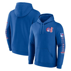 NHL New York Rangers Fanatics Revolution Pullover Hoodie - Blue