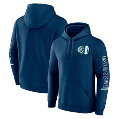 NHL Seattle Kraken Fanatics Revolution Pullover Hoodie - Deep Sea Blue