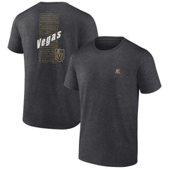 NHL Vegas Golden Knights Fanatics Backbone T-Shirt - Heather Charcoal