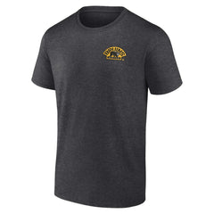 NHL Boston Bruins Fanatics Backbone T-Shirt - Heather Charcoal