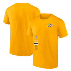 NHL Pittsburgh Penguins Fanatics Represent T-Shirt - Gold