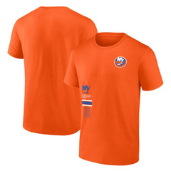 NHL New York Islanders Fanatics Represent T-Shirt - Orange