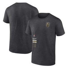NHL Vegas Golden Knights Fanatics Represent T-Shirt - Heather Charcoal