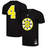 NHL Bobby Orr Boston Bruins Mitchell & Ness Name & Number T-Shirt - Black