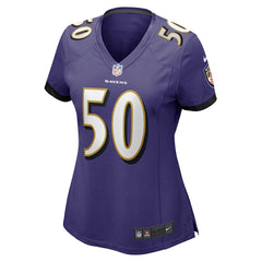 NFL Kyle Van Noy Baltimore Ravens Women's Game Jersey - Purple