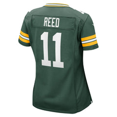 NFL Jayden Reed Green Bay Packers Women's Game Jersey - Green