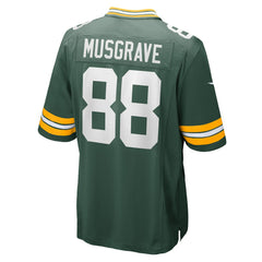 NFL Luke Musgrave Green Bay Packers Game Jersey - Green