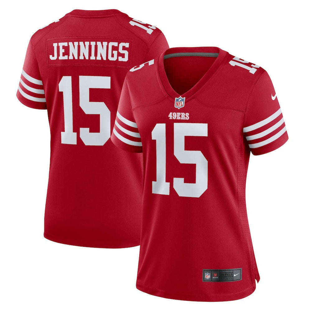 NFL Jauan Jennings San Francisco 49ers Women's Game Jersey - Scarlet