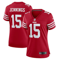 NFL Jauan Jennings San Francisco 49ers Women's Game Jersey - Scarlet