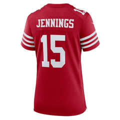 NFL Jauan Jennings San Francisco 49ers Women's Game Jersey - Scarlet