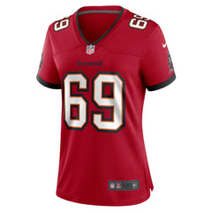 NFL Cody Mauch Tampa Bay Buccaneers Women's Game Jersey - Red