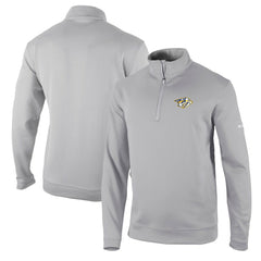 NHL Nashville Predators Columbia Wickham Hills Omni-Wick Quarter-Zip Jacket - Gray