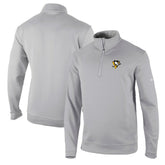 NHL Pittsburgh Penguins Columbia Wickham Hills Omni-Wick Quarter-Zip Jacket - Gray