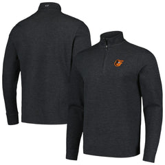 Baltimore Orioles Vineyard Vines Saltwater Quarter-Zip Jacket - Black Jackets