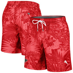 Atlanta Falcons Santiago Palms Board Shorts Red