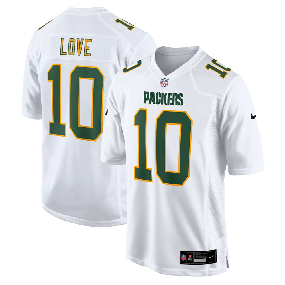 NFL Jordan Love Green Bay Packers Fashion Game Jersey - White