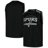 San Antonio Spurs Birdseye Muscle Tank Top Black
