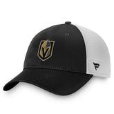 NHL Vegas Golden Knights Fanatics Core Primary Logo Trucker Adjustable Hat - Charcoal/White