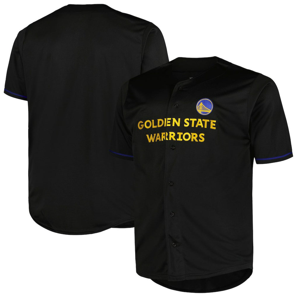 NBA Golden State Warriors Profile Big & Tall Pop Jersey sale - Black discount