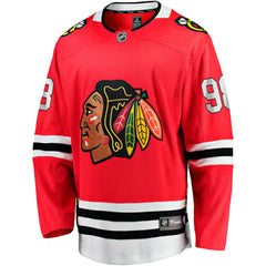 NHL Connor Bedard Chicago Blackhawks Fanatics Home Breakaway Player Jersey - Red