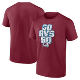 NHL Colorado Avalanche Fanatics Local T-Shirt - Burgundy