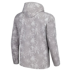 Pittsburgh Steelers Palm Frenzy Hoodie Long Sleeve T-Shirt Gray