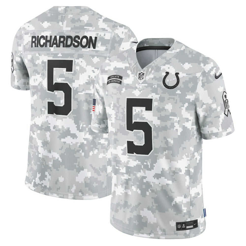 NFL Anthony Richardson Indianapolis Colts 2024 Salute to Service Limited Jersey - Arctic Camo