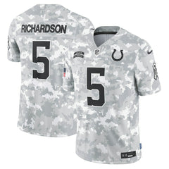 NFL Anthony Richardson Indianapolis Colts 2024 Salute to Service Limited Jersey - Arctic Camo