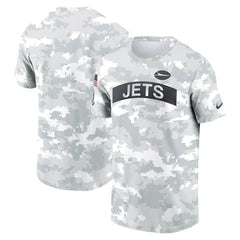 New York Jets 2024 Salute To Service Performance T-Shirt Arctic Camo