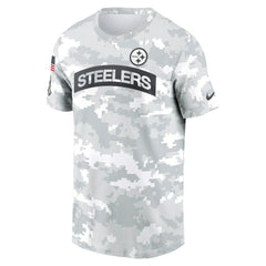 Pittsburgh Steelers 2024 Salute To Service Performance T-Shirt Arctic Camo