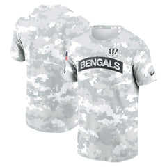 Cincinnati Bengals 2024 Salute To Service Big & Tall Performance T-Shirt White